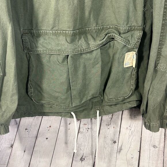 Madness Made in Japan Military Utility Field Jacket Men distressed L Large Green - Picture 7 of 12